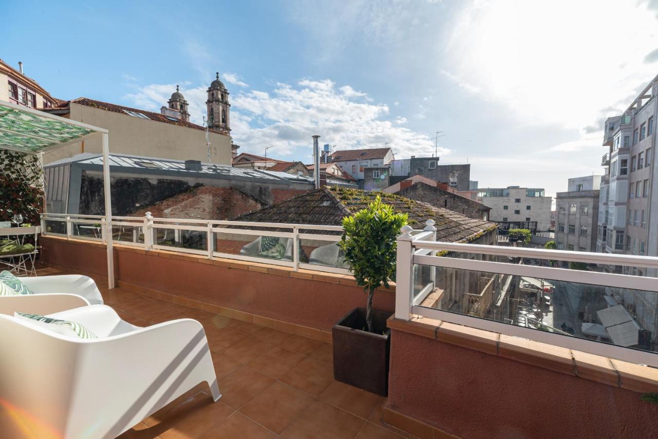 Appartement Atico En El Corazon De Vigo Extérieur photo